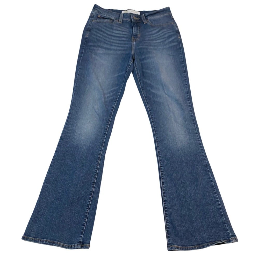 Signature by Levi Strauss Gold Label Mid Rise Bootcut Jeans Blue 8M W29 L32